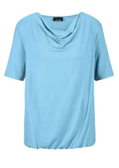 T-shirt avec encolure bénitier