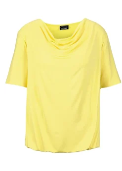 T-shirt avec encolure bénitier