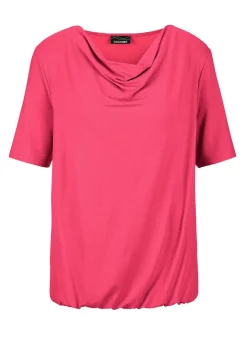T-shirt avec encolure bénitier