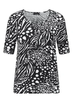 T-shirt avec imprimé animalier