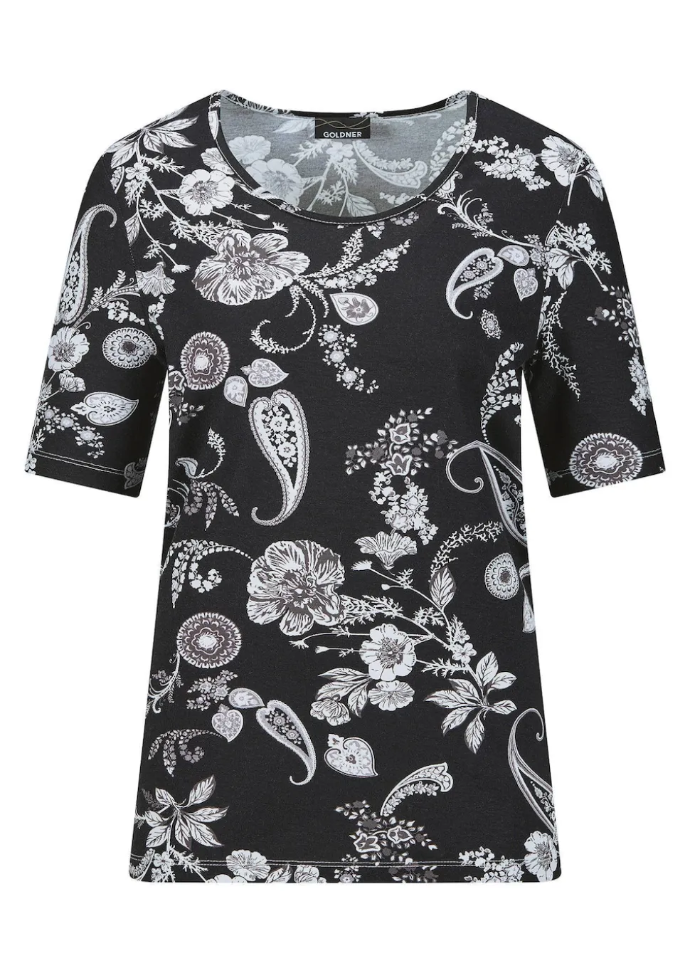 T-shirt avec motif floral