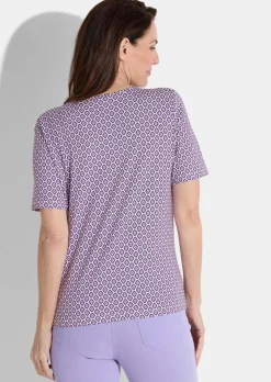 T-shirt avec motif minimaliste