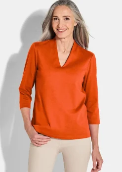 T-shirt basique en jersey interlock