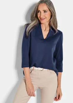 T-shirt basique en jersey interlock