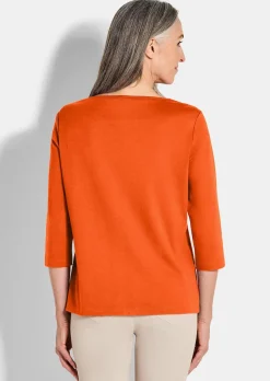 T-shirt basique en jersey interlock