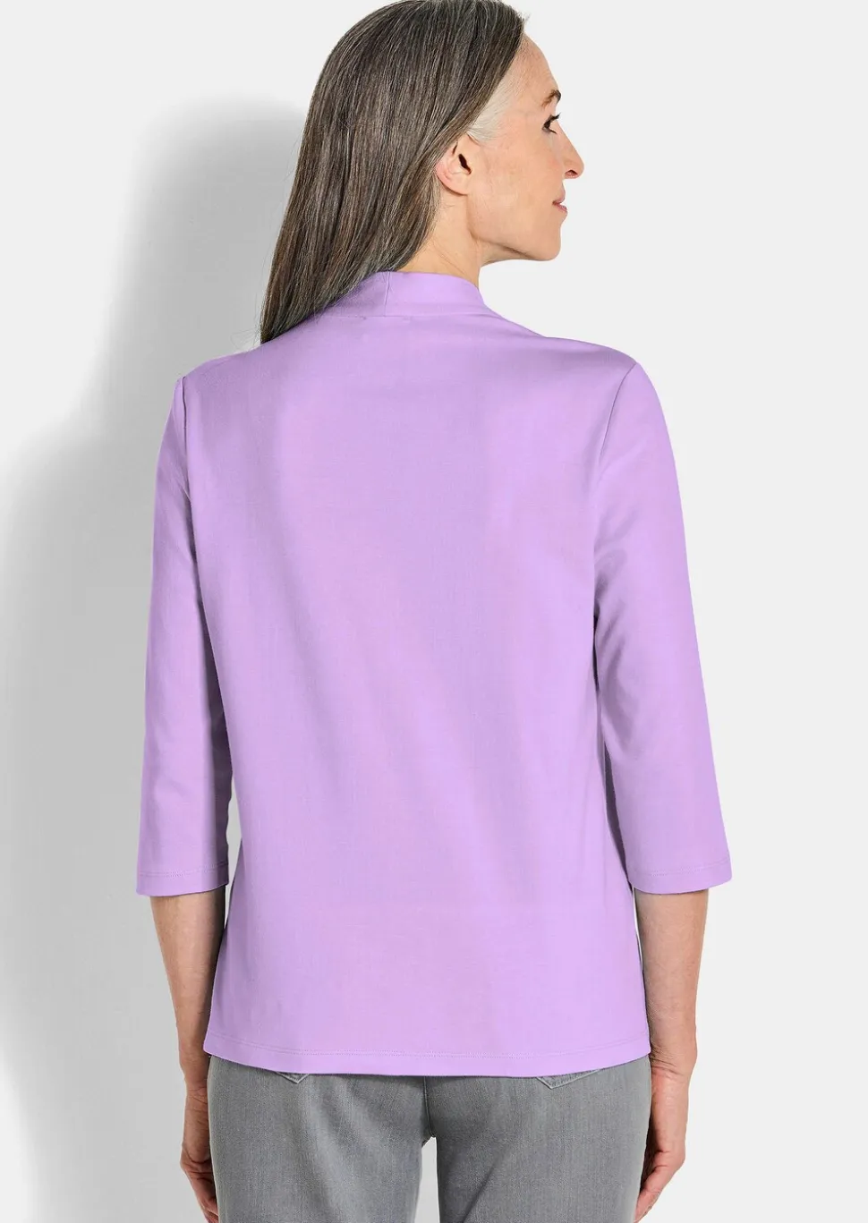T-shirt basique en jersey interlock