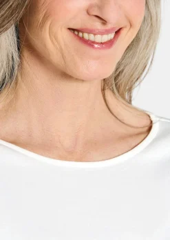 T-shirt basique en jersey interlock
