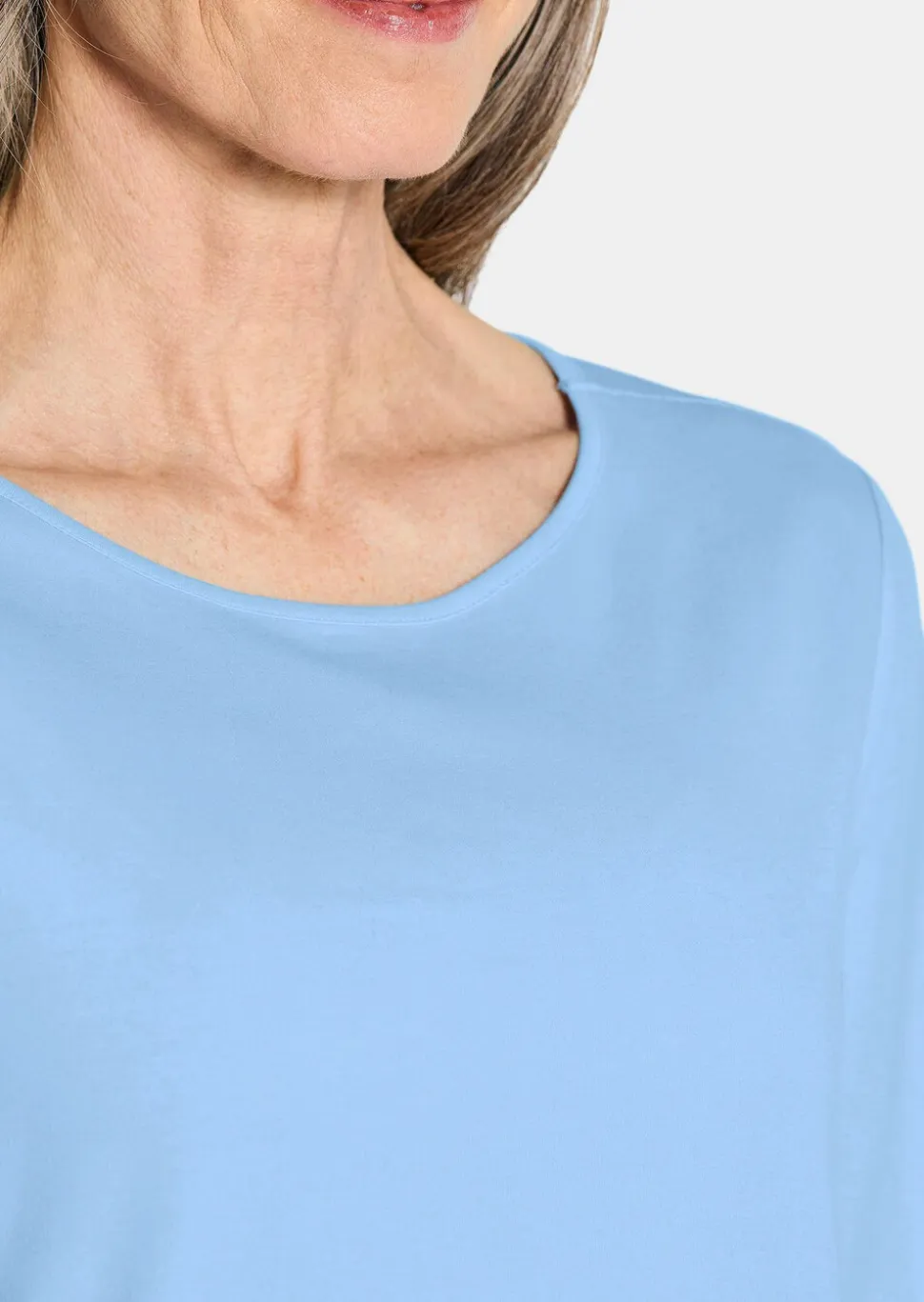 T-shirt basique en jersey interlock