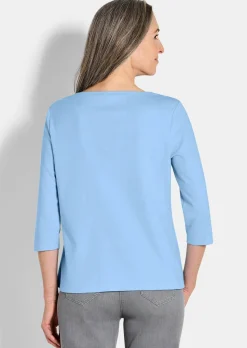 T-shirt basique en jersey interlock