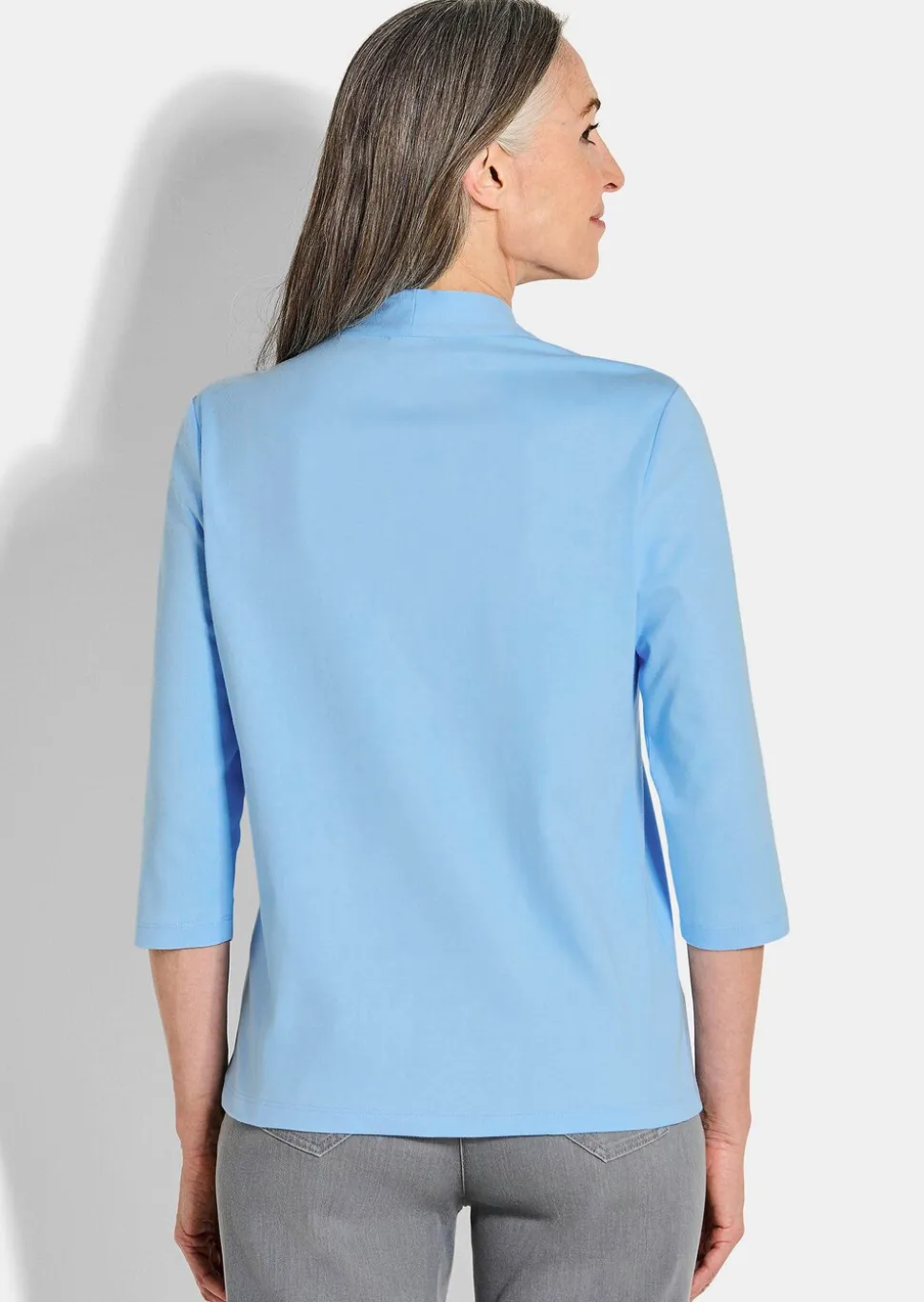 T-shirt basique en jersey interlock