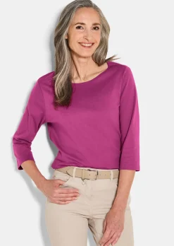 T-shirt basique en jersey interlock