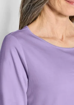T-shirt basique en jersey interlock
