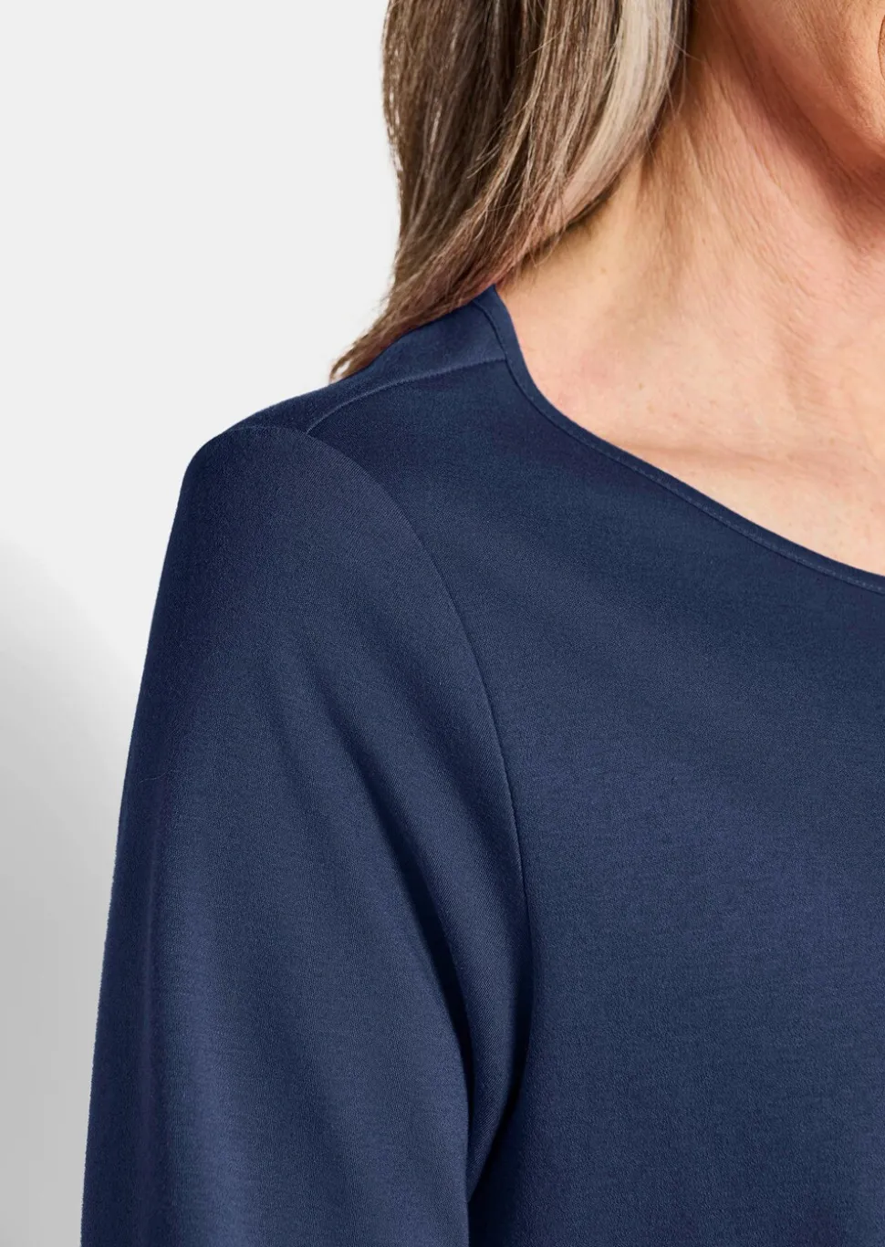 T-shirt basique en jersey interlock