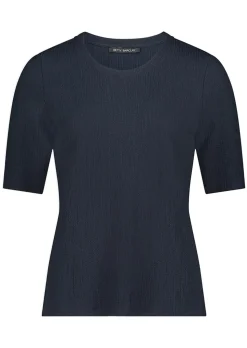 T-shirt basique extensible et structuré
