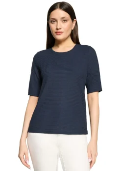 T-shirt basique extensible et structuré