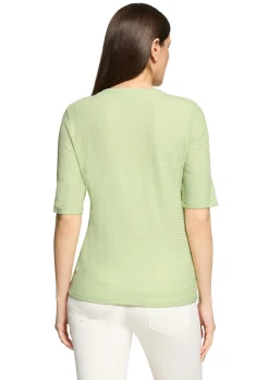 T-shirt basique extensible et structuré