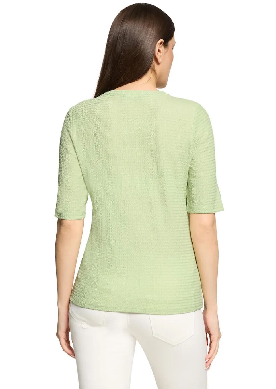 T-shirt basique extensible et structuré