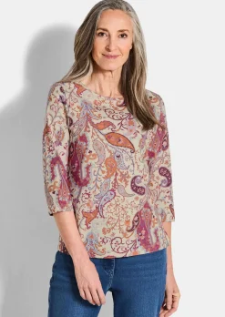 T-shirt confortable en jersey avec teneur en coton