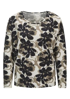 T-shirt de pyjama avec motif floral