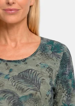 T-shirt d'été en jersey de viscose facile d'entretien