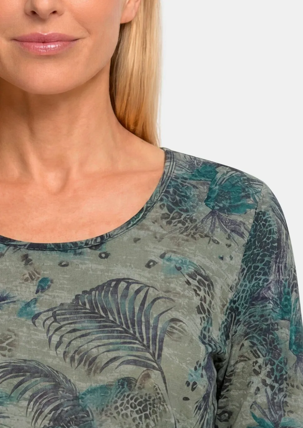 T-shirt d'été en jersey de viscose facile d'entretien