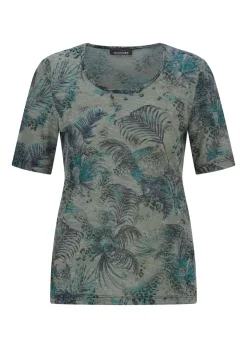 T-shirt d'été en jersey de viscose facile d'entretien
