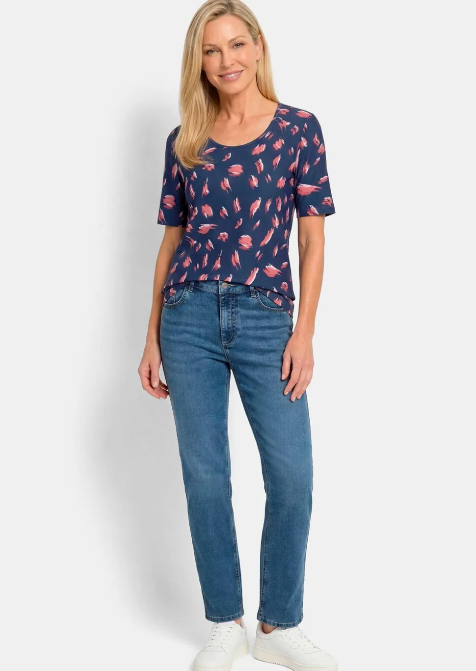 T-shirt d'été à pois