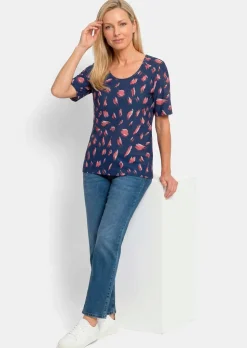 T-shirt d'été à pois