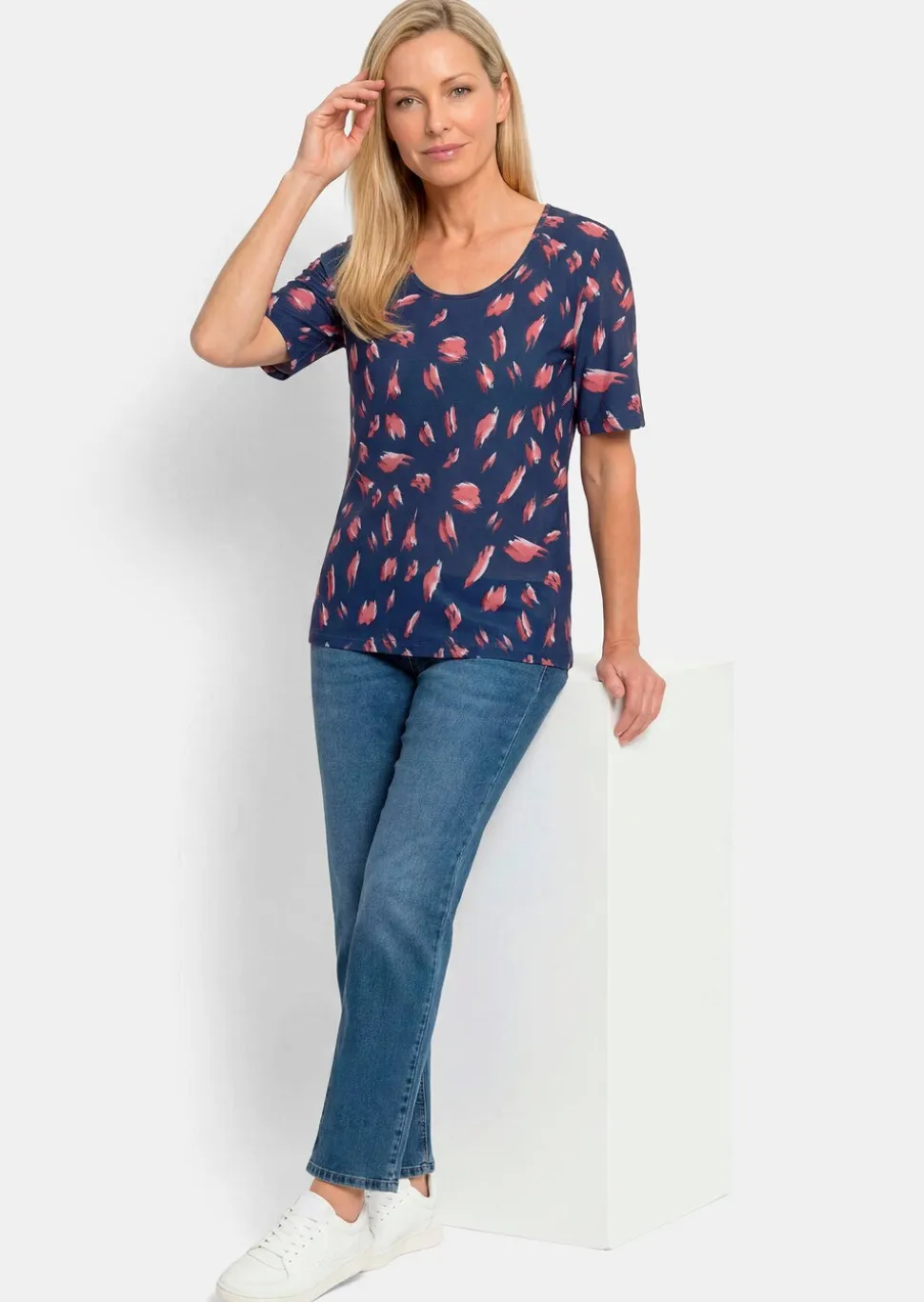 T-shirt d'été à pois