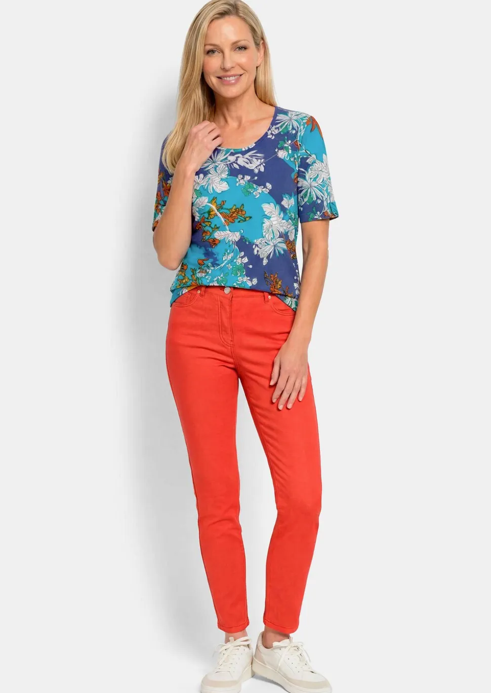 T-shirt en doux mélange de coton