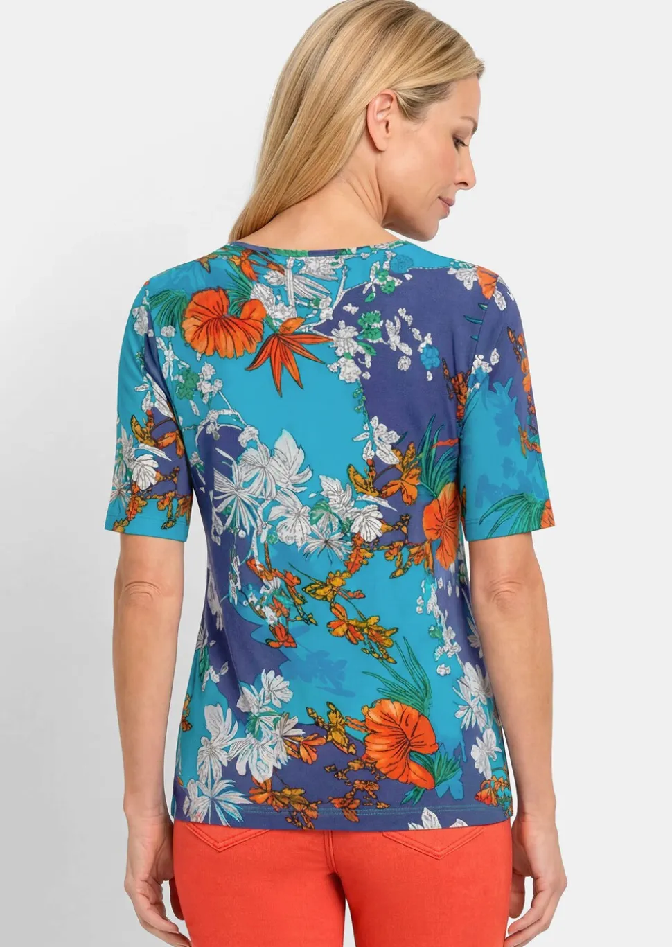 T-shirt en doux mélange de coton