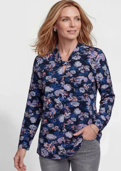 T-shirt en jersey avec détail de nœuds