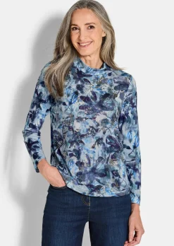 T-shirt en jersey avec détails brillants