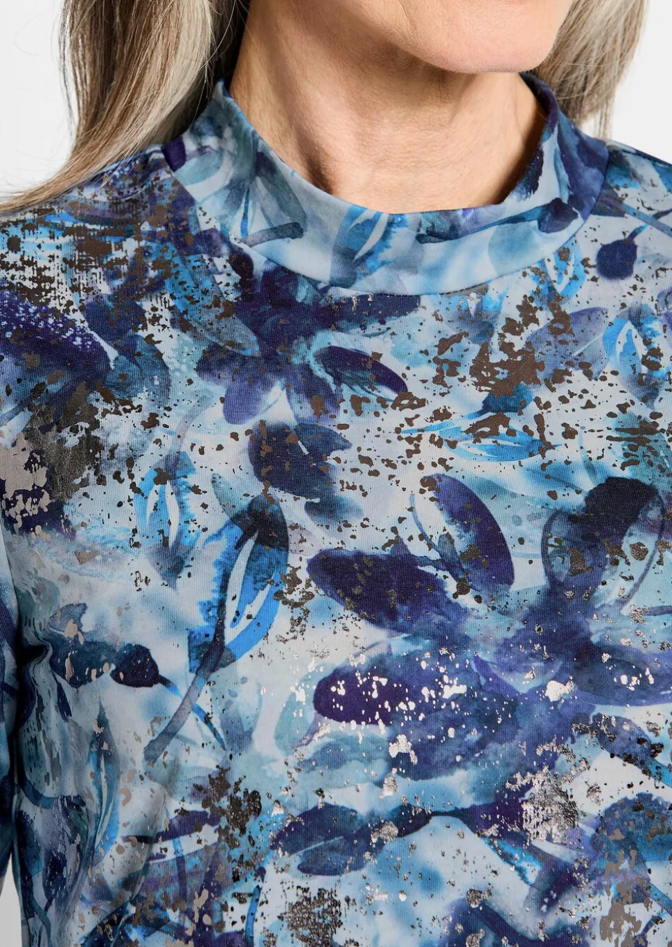 T-shirt en jersey avec détails brillants