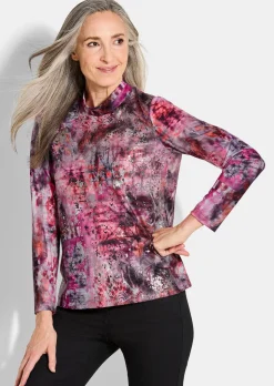T-shirt en jersey avec détails brillants