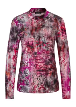 T-shirt en jersey avec détails brillants