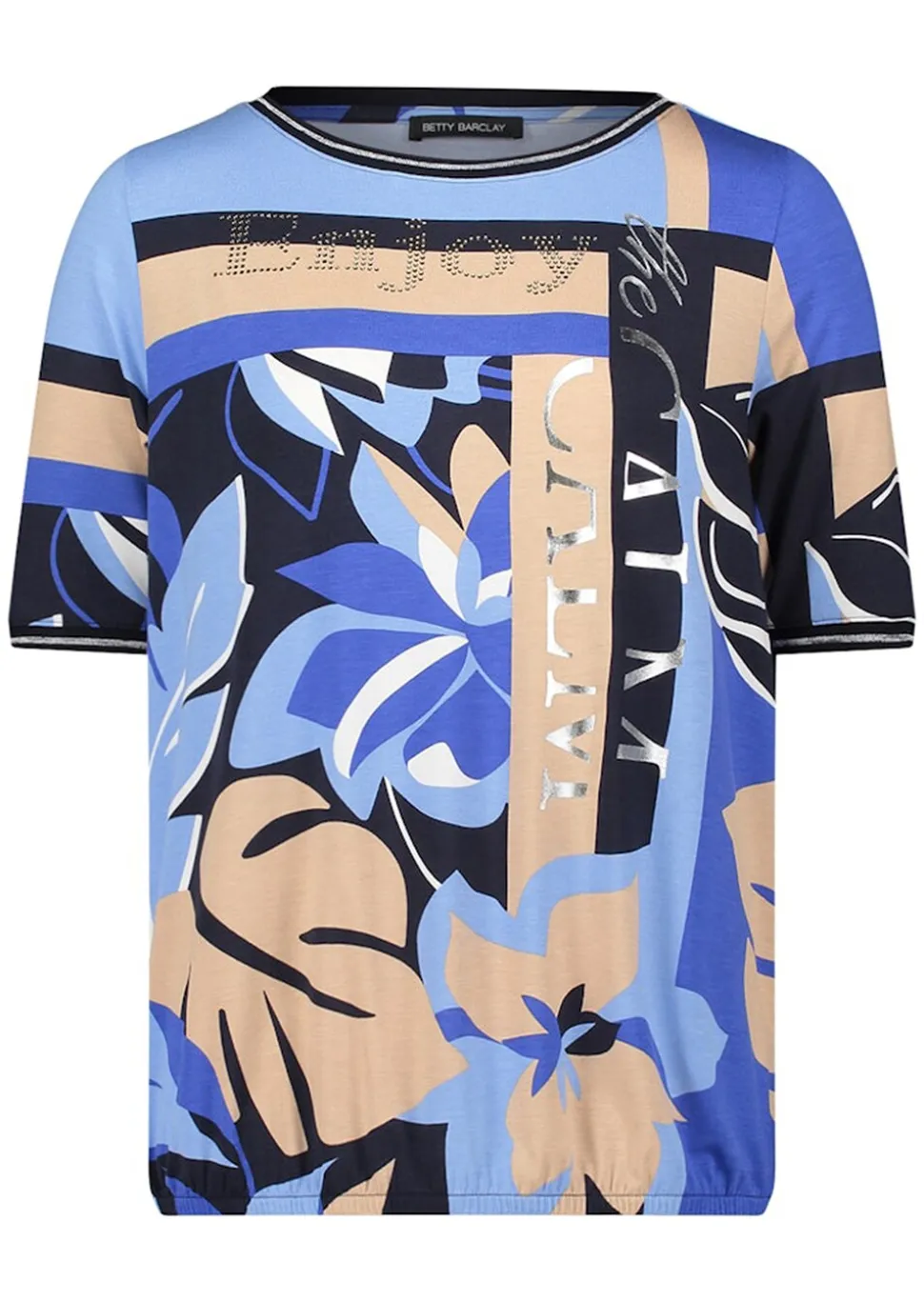 T-shirt en jersey avec détails scintillants