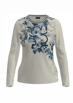 T-shirt en jersey avec imprimé devant