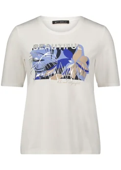 T-shirt en jersey avec imprimé devant
