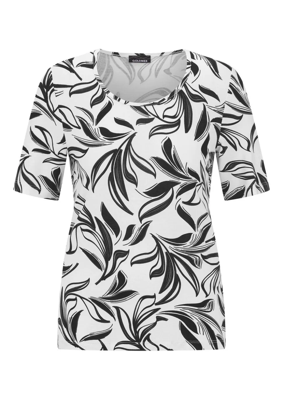 T-shirt en jersey avec imprimé floral tendance