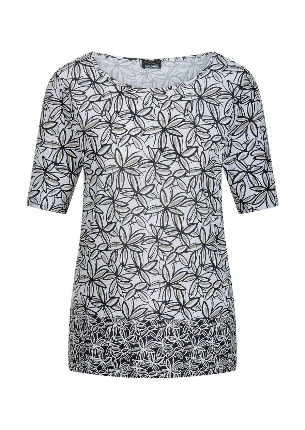 T-shirt en jersey avec imprimé floral
