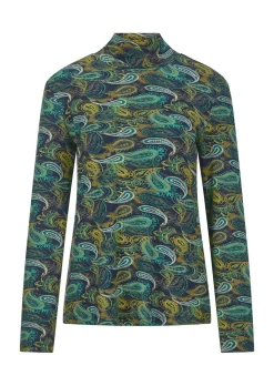 T-shirt en jersey avec motif cachemire