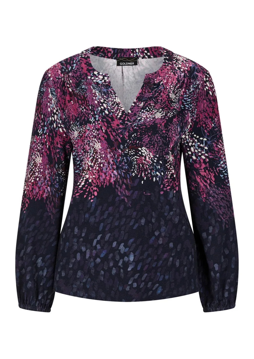 T-shirt en jersey avec motif à petits pois