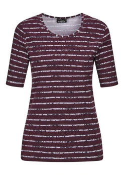 T-shirt en jersey avec motif à rayures