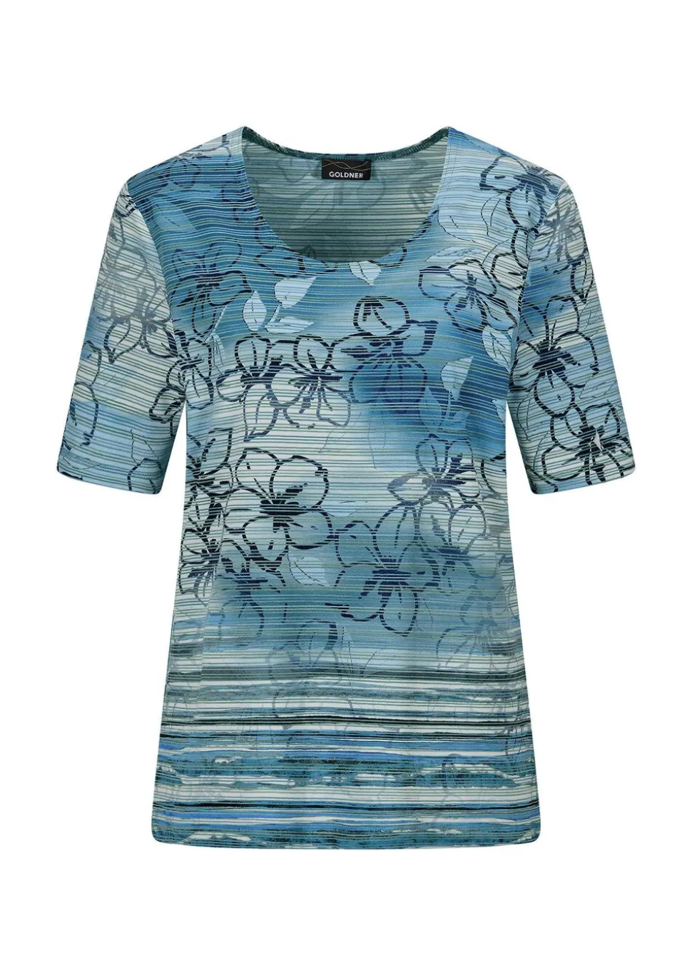 T-shirt en jersey avec motif à rayures