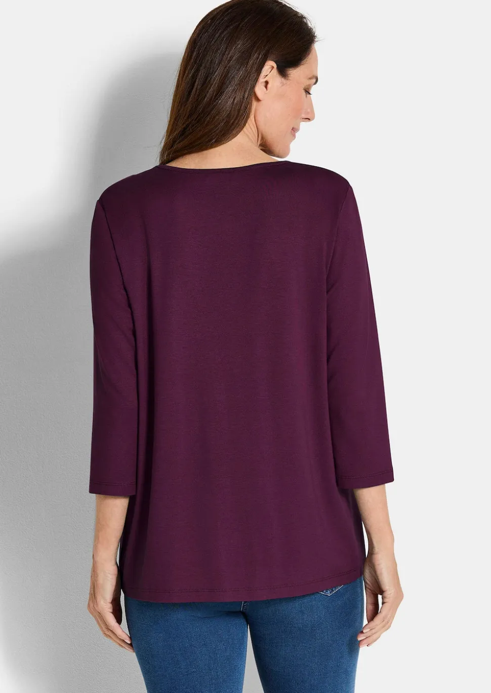T-shirt en jersey de viscose
