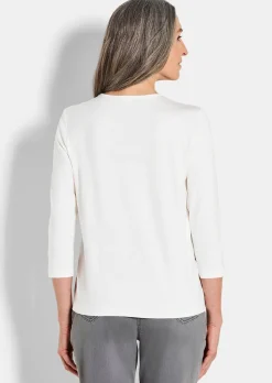 T-shirt en jersey de viscose