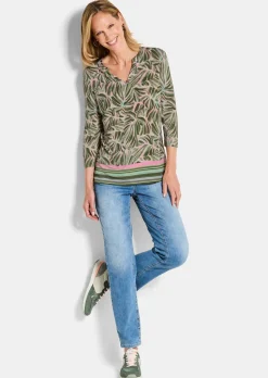 T-shirt en jersey de viscose à effet climatisant