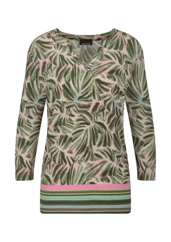 T-shirt en jersey de viscose à effet climatisant