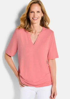 T-shirt en jersey de viscose ultra-douce